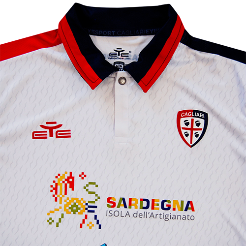 Camisa Cagliari Away Branca 2023/24 Masculina - Malta esportes