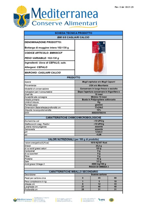 BOTTARGA - immagine 2